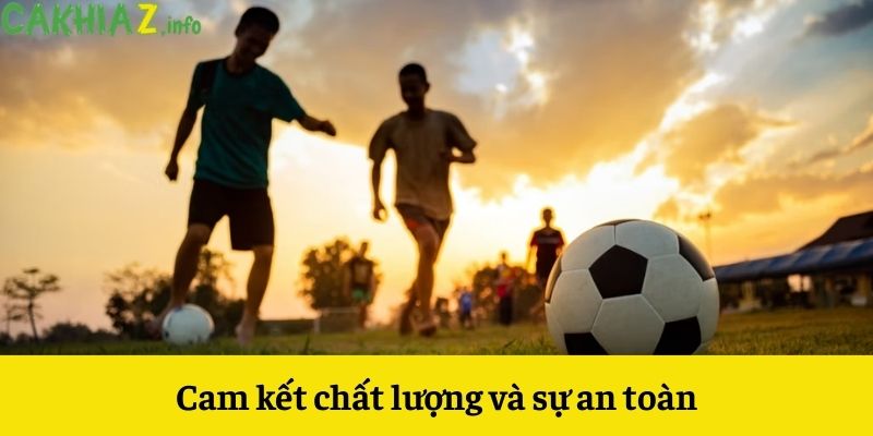 Cam kết chất lượng và sự an toàn cho người xem 