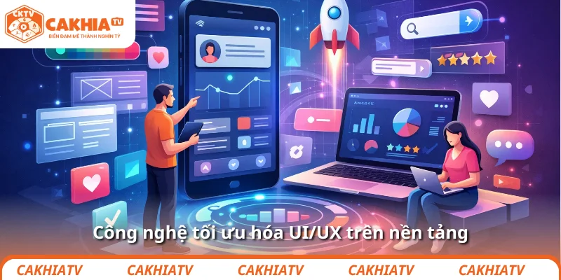 C&ocirc;ng nghệ tối ưu h&oacute;a UI/UX tr&ecirc;n nền tảng